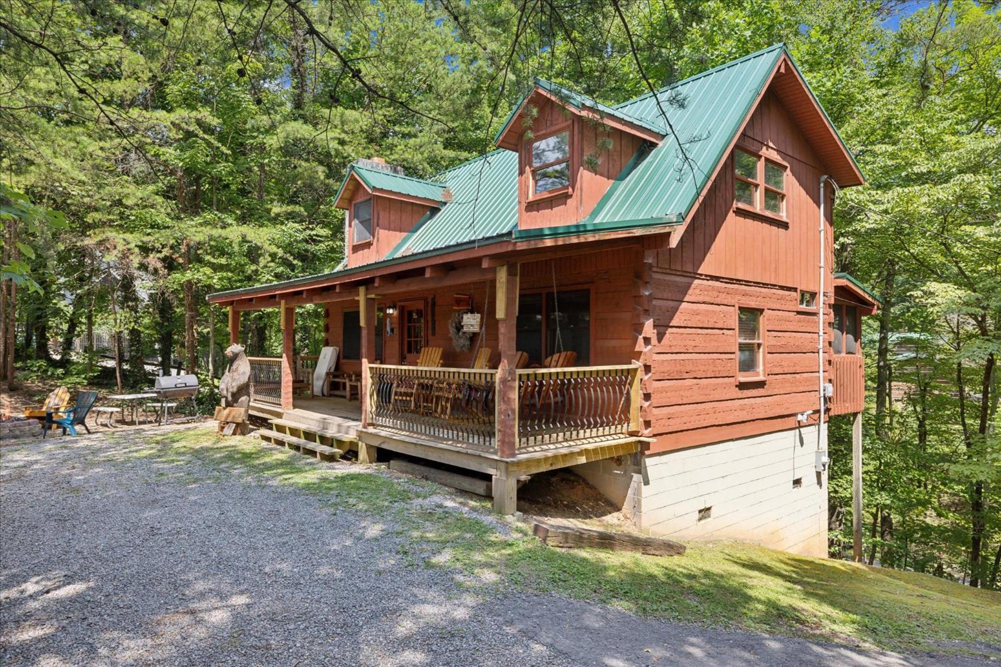 A Charming Cabin, Pool, Firepit, Hot Tub-Jacuzzi Gatlinburg Ngoại thất bức ảnh
